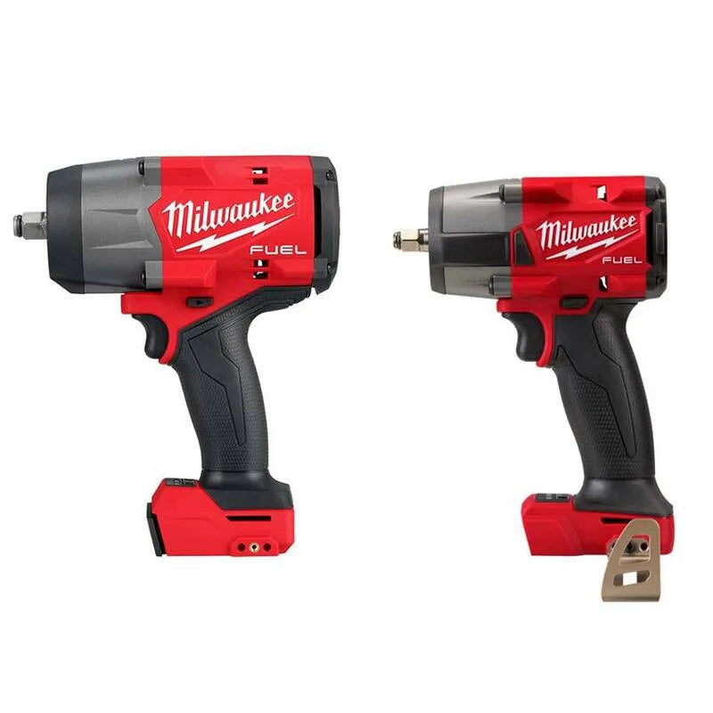 Milwaukee 2-outil, 18V, 1/2 po, 8 po, Clé à chocs avec anneau de friction, sans fil, M18, sans pinceau, 2 in, 8 in