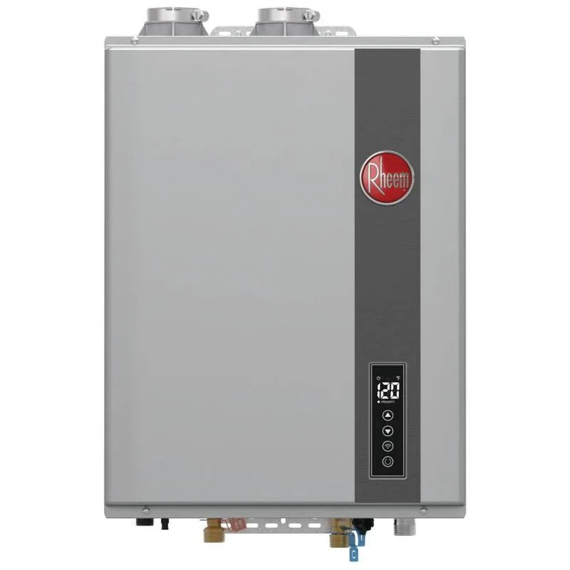Rheem, intérieur, extérieur, performance Platine 9. 5 GPM Smart Super haute efficacité intérieure ou extérieure chauffe-eau sans réservoir