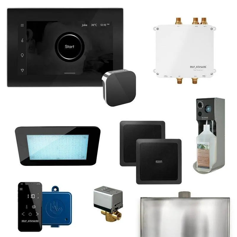 Kit de contrôle de générateur de vapeur programmable, Brewing programmable, Noir, Chrome