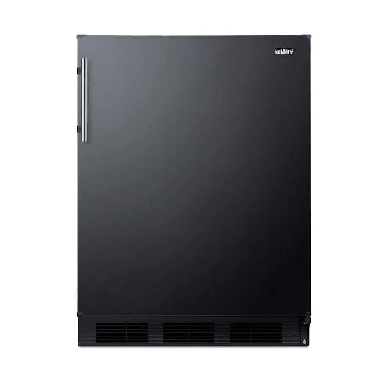 Réfrigérateur, 5, 1 pi3 d'eau, appareil de stockage des aliments congelés noir, 5.1 cu. ft, Mini-réfrigérateurs