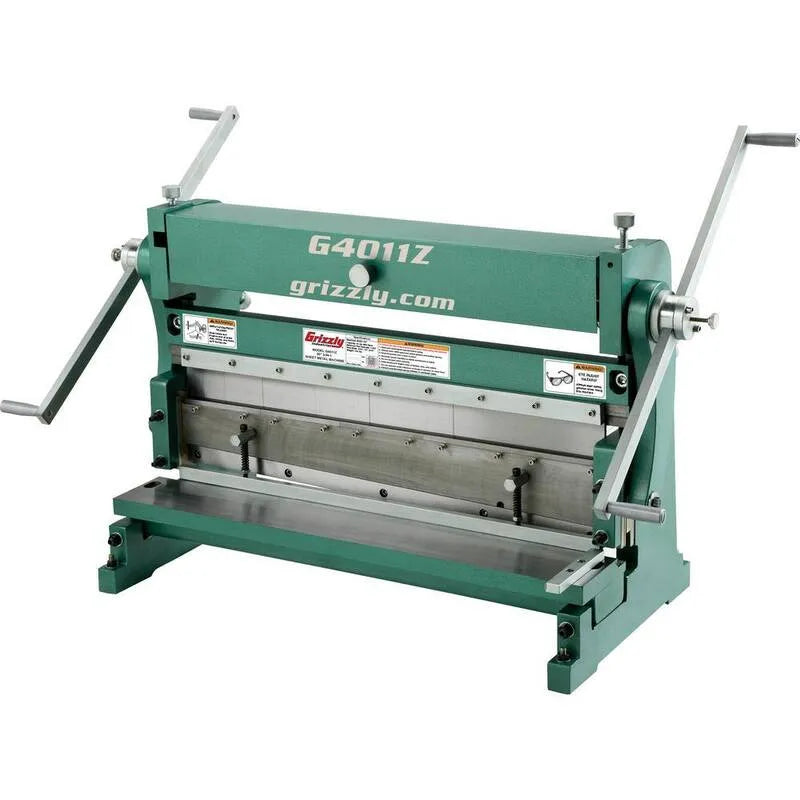 Grizzly Industrial, 3-in-1 Machine à 3 en 1 en tôle de 30 po, Noir, Outils de travail du métal, 30 in