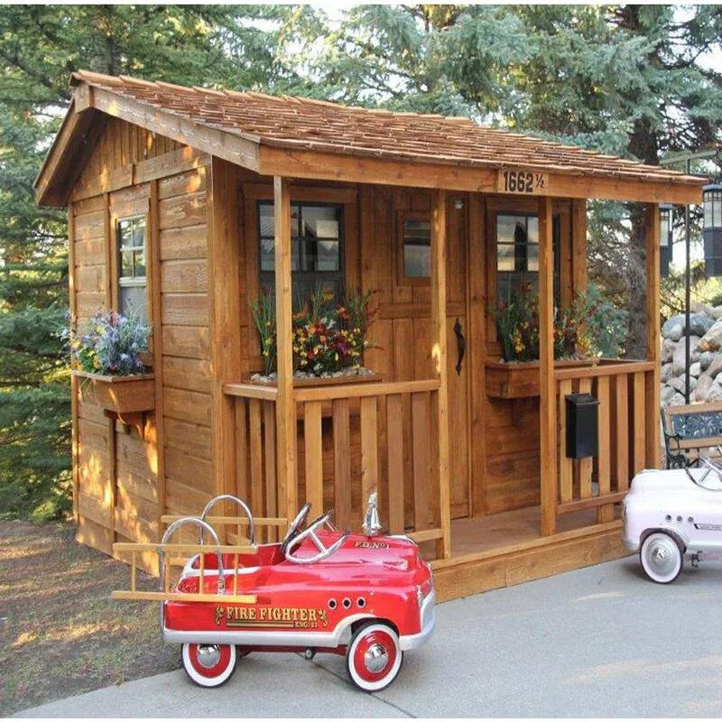 Cozy Cabin Playhouse, 9 pieds, 7 pieds,. x., 9 ft, 7 ft