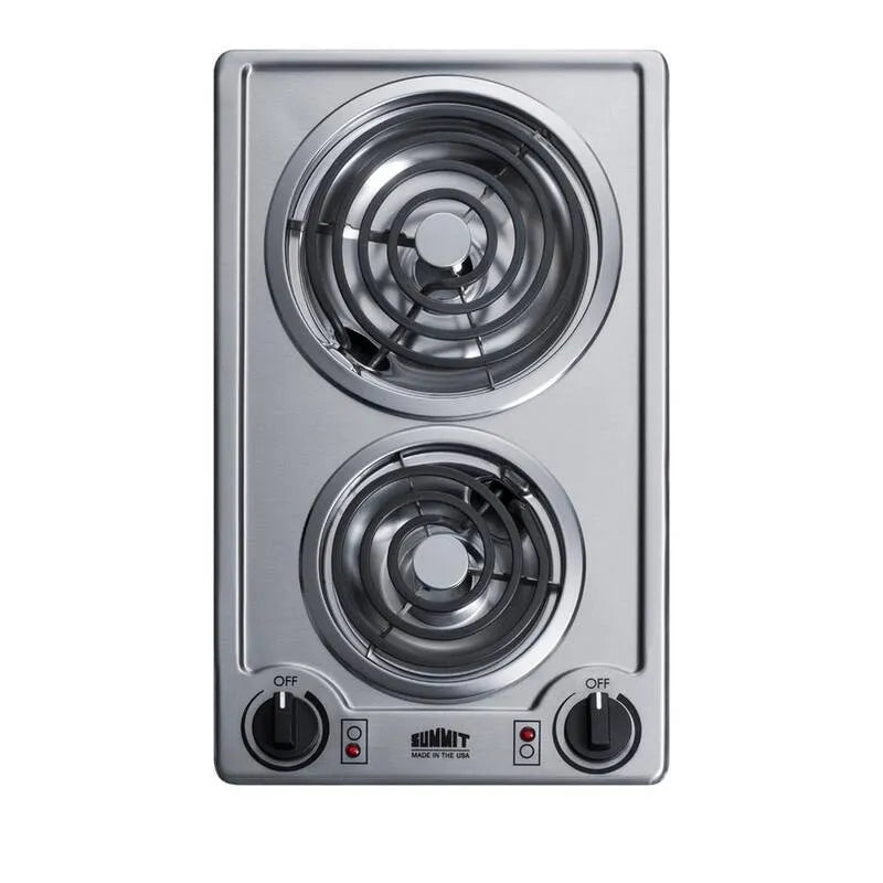 Planche à cuire électrique, 12 po, Acier inoxydable, Surface de cuisson intégrée, 12 in, Tapis électriques
