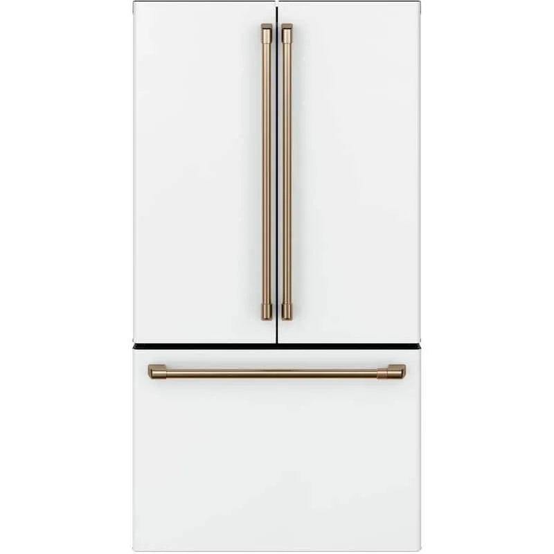 Cafe Réfrigérateur de café, certifié ENERGY STAR, 23. 1 pi, Contre-profondeur et ENERGY STAR, Blanc mat, 23.1 cu. ft