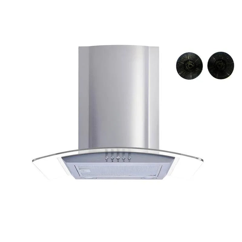 Hotte aspirante, Hotte de gamme, Acier inoxydable, Montable au mur, 36 po, Système de ventilation de cuisine, 36 in, Hottes murales
