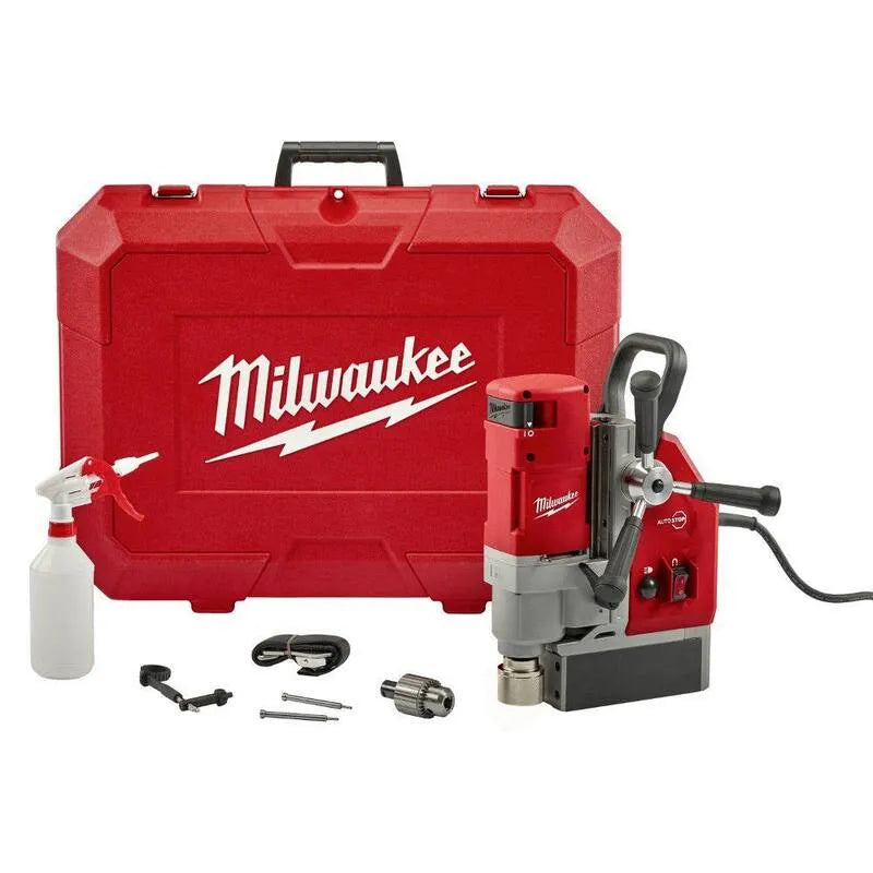 Milwaukee 13 Amp. 1-5/8 po. Kit de forage électromagnétique, 8 in