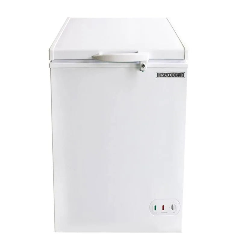 Congélateur, 22, 8 po, 3, 4 pi, fermeture de la nacelle, Garage prêt, conception compacte et portable, Défrost manuel, Poitrine, Blanc, 22.8 in, 3.4 cu. ft