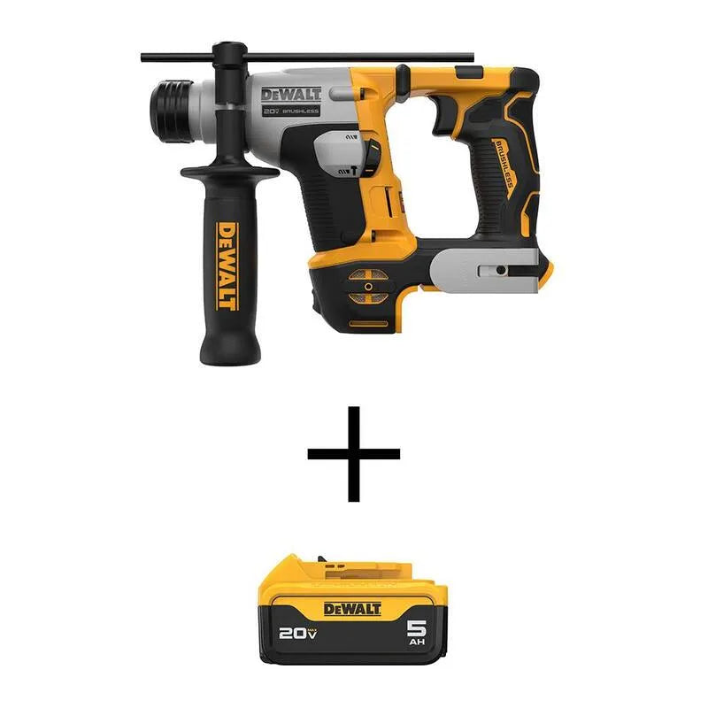 DEWALT 5. 0Ah, 20V, 5/8 po, conception sans fil, conception portable compacte, batterie, 8 in, 5.0Ah