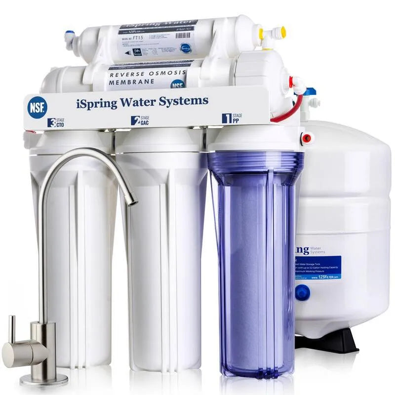 Phase inverse de l'osmose système filtre d'eau, 5-Stage, réduit PFAS, NSF-certifié