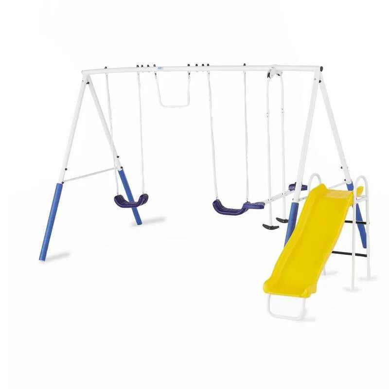 Jeu de jeux de jardin extérieur pour enfants, bleu