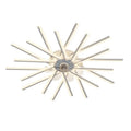 Ventilateur de plafond, 45 po, montage à écoulement, intérieur, blanc, à distance, circulation d'air, 45 in