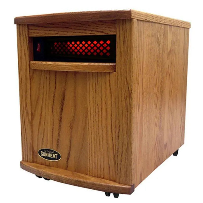 5-Year SUNHEAT Technologie infrarouge 5 ans, garantie solaire originale, chauffage infrarouge électrique en couleur chêne Nebraska