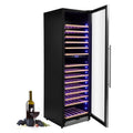 Réfrigérateur 189, Réfrigérateur à vin double zone avec porte en verre, Cuisine double-basse