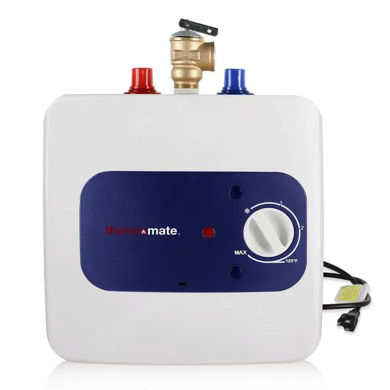 3-Years 3 ans, 2 Gal, conception compacte et portable, Mini réservoir 2 Gal Compact Element Point d'utilisation Chauffe-eau électrique avec garantie