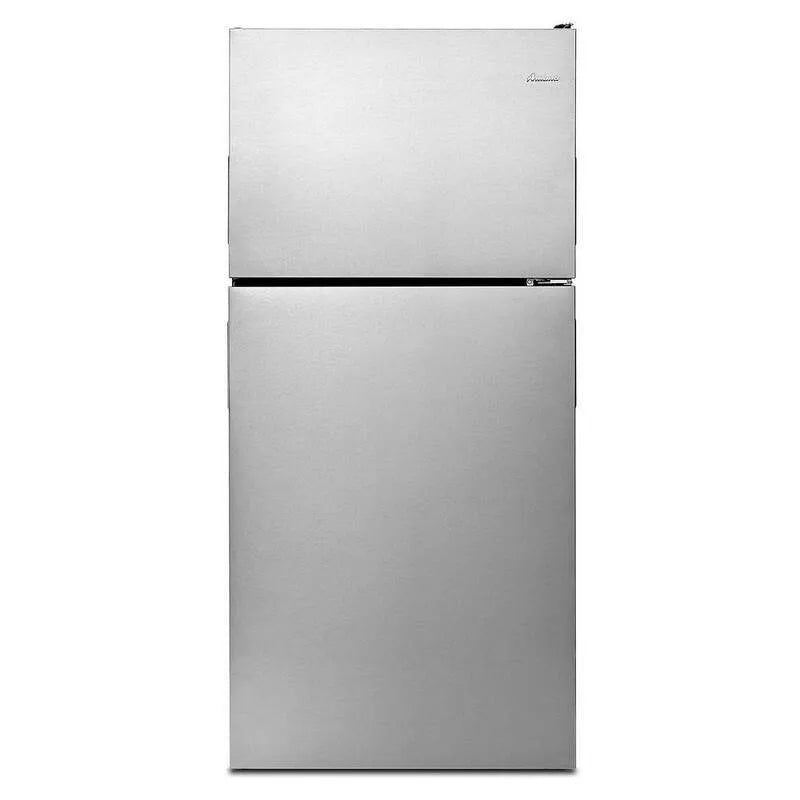 Réfrigérateur Amana, 18, 2 pi, acier inoxydable, appareil de stockage des aliments congelé, 18.2 cu. ft
