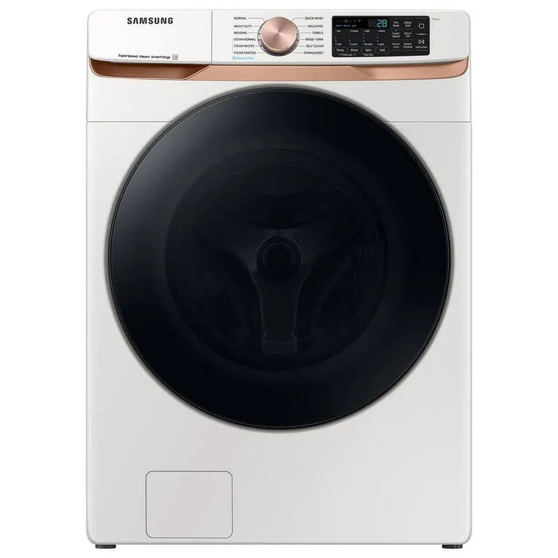 Samsung grande capacité Smart avant charge rondelle, 5 cu. ft, blanc