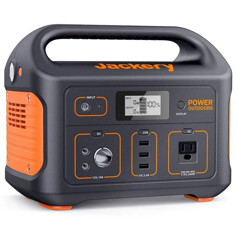 Continuous/100-Watt Générateur 500, Puissance de sortie continue de 100 Watt Peak Explorer 550 Push Button Start Batterie pour l'extérieur