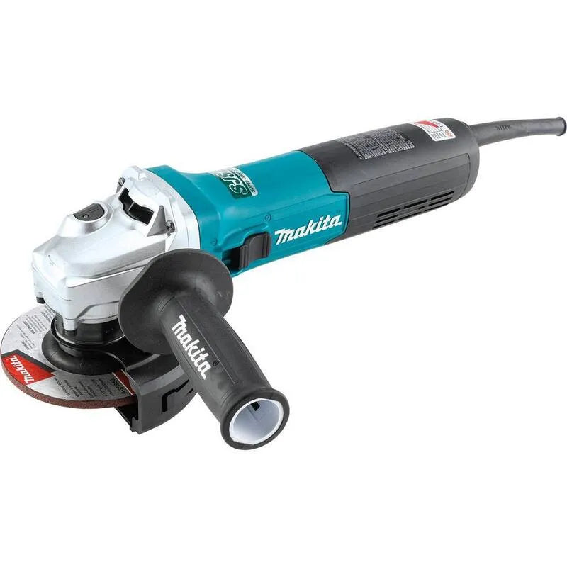 Makita, 2 po, meuleuse à angle câblé, 4 1/2 po., 2 in, Bleu sarcelle, Meuleuses d'angle