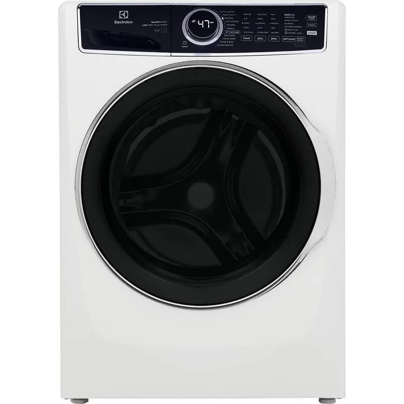 Séchoir à gaz à vapeur parfait à charge frontale Electrolux, 8 pi3, 8 cu. ft, Blanc
