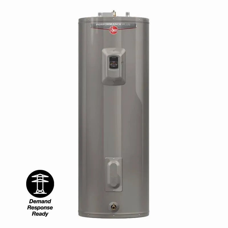 9-Year Rheem 5500, Performance Plus 40 Gal. Moyen Double Élément Réponse à la demande Prête Chauffe-eau électrique avec garantie de 9 ans, 40 Gal