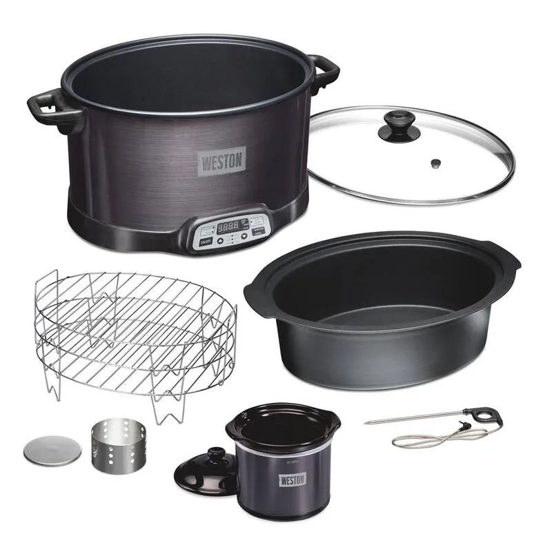 Hamilton Beach Slow appareil de cuisson, 6 qt, Intérieur, Noir
