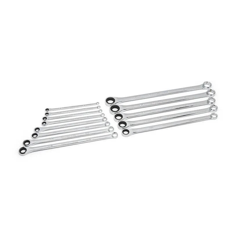 Set de clé à cliquet à double boîte QuadBox 72-Tooth, 13 pièces, 12