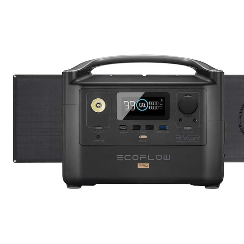 720Wh, conception compacte et portable, 600W, 1200W, 160W, 600W Rated/1200W Cap / démarrage électrique station électrique portable RIVER Pro