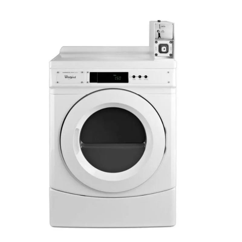 Whirlpool Volt Blanc Commercial Séchoir électrique à vent, conception commerciale, 6, 7 cu. ft, 6.7 cu. ft