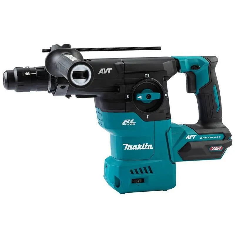Makita 40-Volt, 1-3/16 po, Conception sans fil, Outil seulement, Capable AWS, Hammer rotatif, avec Chuck interchangeable, sans balais, 16 in
