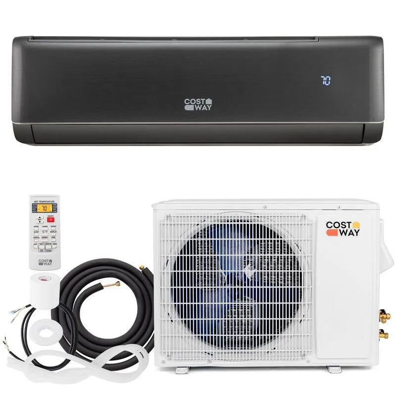 Mini système de partage sans conduit 1-Ton, 12000 BTU, fonction de chaleur