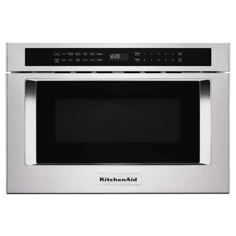 Four micro-ondes KitchenAid, 1, 2 pi, acier inoxydable, 1.2 cu. ft