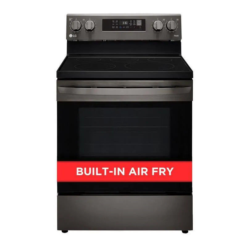 LG Smart Ventilateur Convection Four électrique, 6, 3 cu. ft, acier inoxydable, cuisson de convection, noir, 6.3 cu. ft
