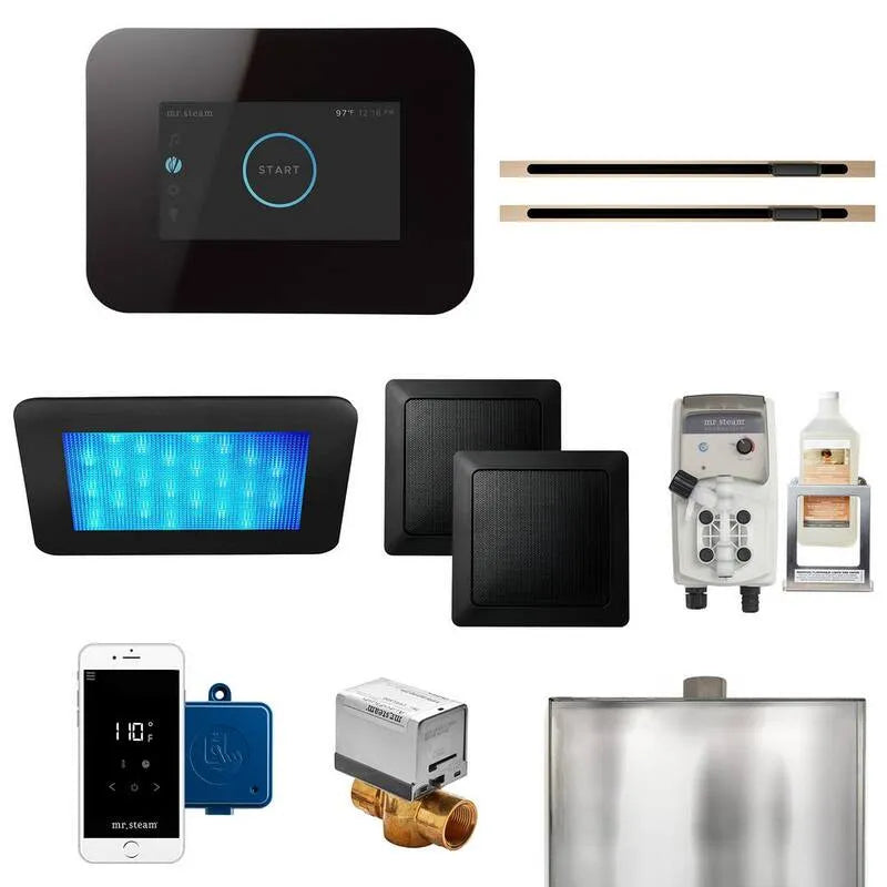 Générateur, iDream, Noir, Alimentation de secours portable, Bronze brossé, Générateurs de vapeur pour douche