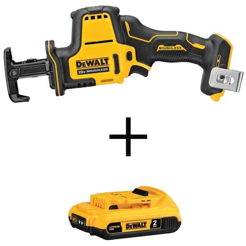 DEWALT 2. 0Ah, 20V, conception sans fil, conception portable compacte, sans brosse, batterie, 2.0Ah