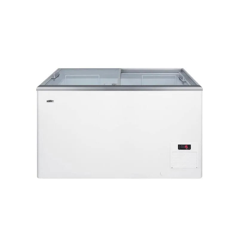 Congélateur de poitrine commerciale, Design commercial, 11, 7 pi, Défrost manuel, Blanc, 11.7 cu. ft