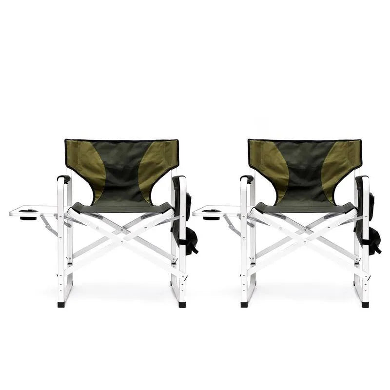 Ensemble de tables et chaises pliantes, Camping extérieur, Ensemble de 3, Intérieur, Vert, Ensembles bistrot