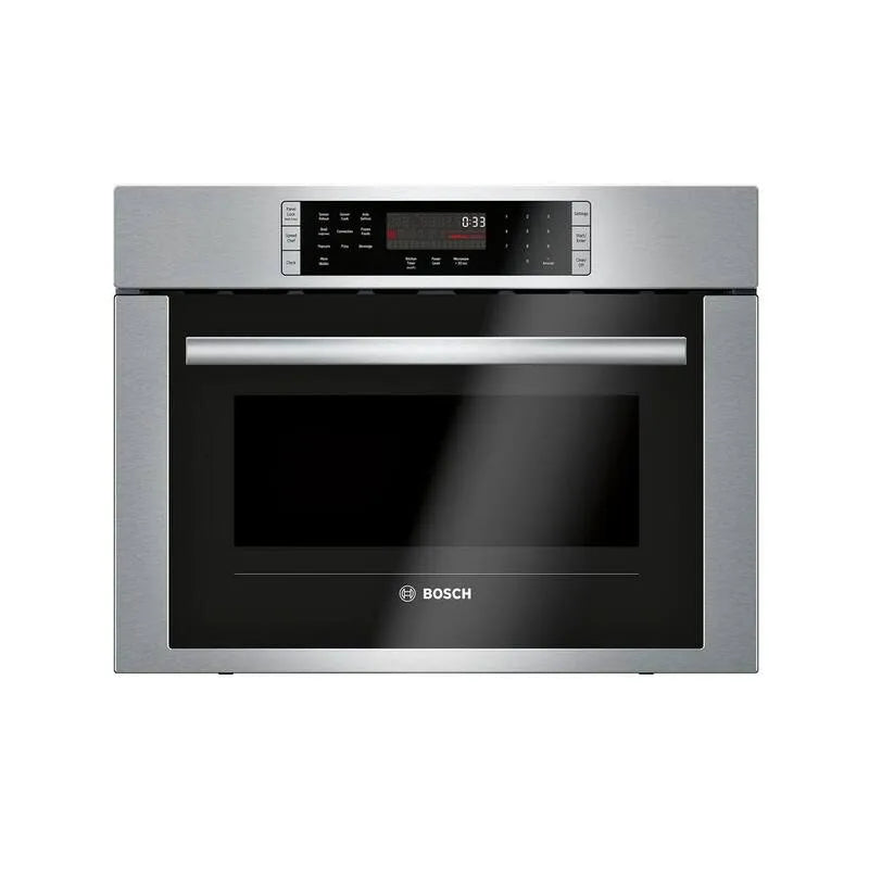 Bosch Série 24 Four micro-ondes, 24 po, 1, 6 pi, Acier inoxydable, Cuisine Convection, 24 in, 1.6 cu. ft