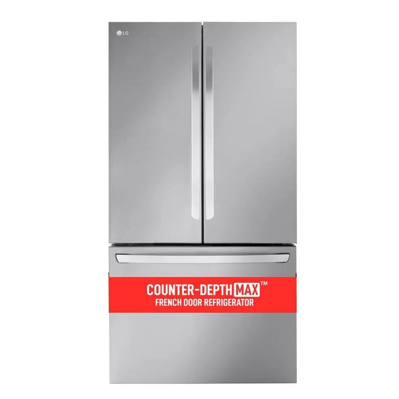 Réfrigérateur LG, 27 pi, Acier inoxydable, Installation d'eau potable de cuisine, 27 cu. ft