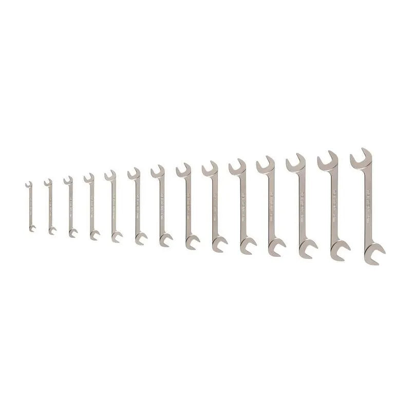 14 pièces Tête d'angle Clé ouverte 14 pièces, 19 mm, Noir, Ensembles de clés