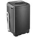 Levels/10-Program 8-Water Machine à laver et à sécher à charge supérieure portable 8-eau, 2, 3 pi, 10-Programme, 8-niveaux d'eau/10-Programme en gris, conception portable compacte, 2.3 cu. ft