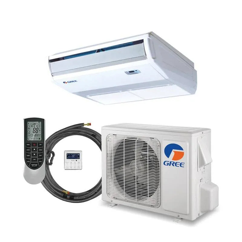 Mini système de Split sans conduit BTU 2, 2 tonnes, 22000 BTU, 230V, fonction de chaleur, 22,000 BTU