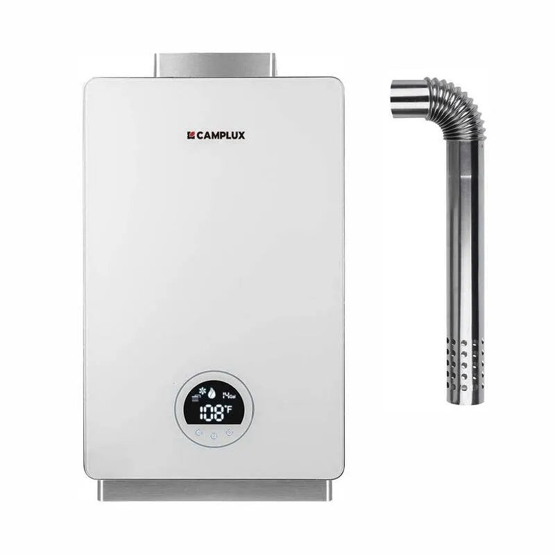 GPM 82000, 3. 18 GPM, 82000 BTU, blanc intérieur, propane liquide, 82,000 BTU